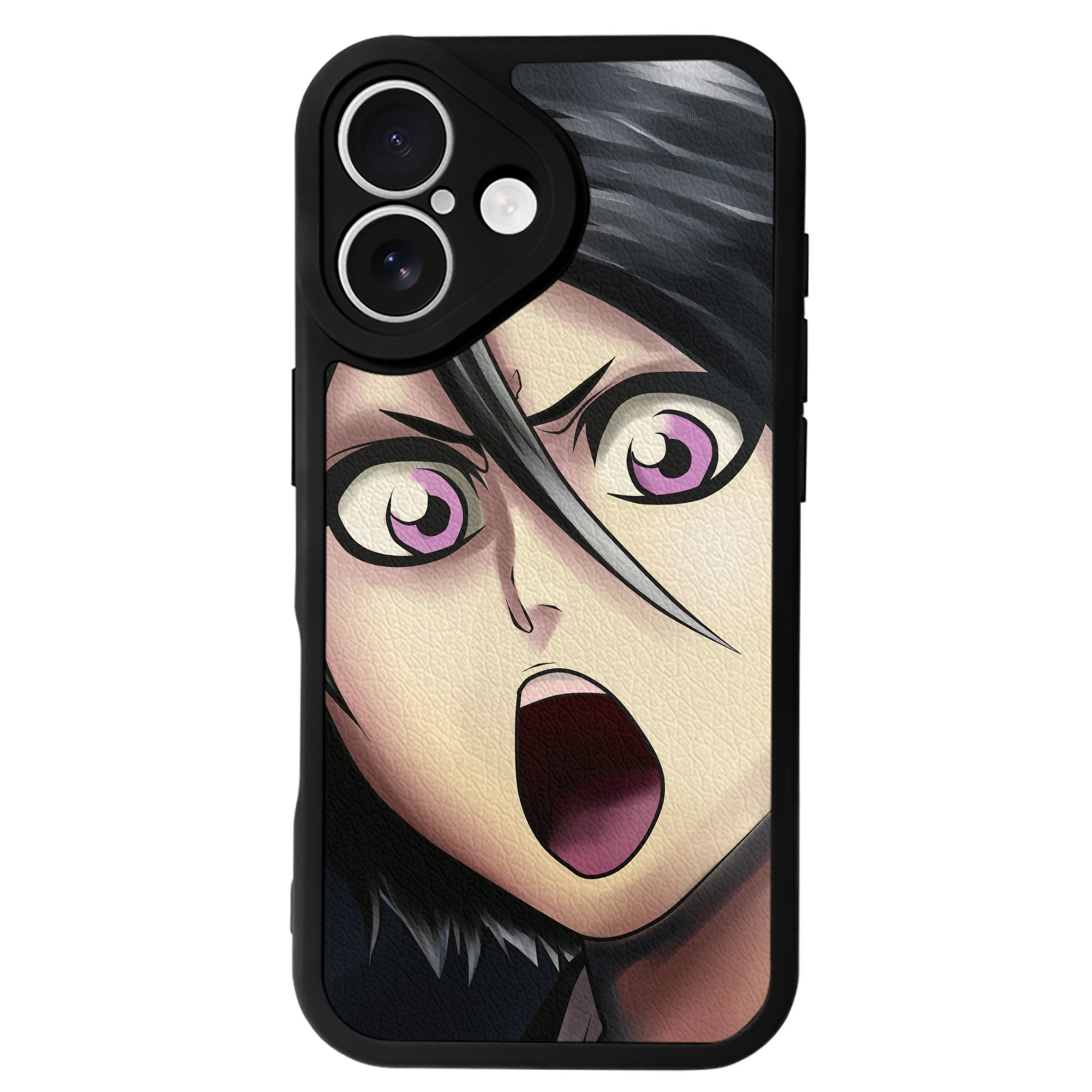 （画像用） ブリーチ BLEACH 【iPhone 16シリーズ対応】シリコンスマホケース（レザー調） 材質：シリコン